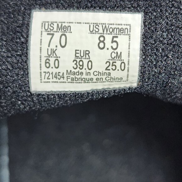 Vans Sk8-Hi Reissue Cap Multicolor Suede Sneakers Mens 7 Womens 8.5 - Picture 4 of 9